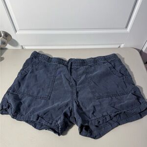 GAP Women's Dark Blue Cargo Shorts
